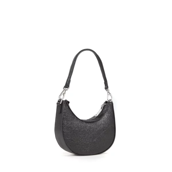VALENTINO BORSA ICON 08 NERO GLITTER - immagine 3