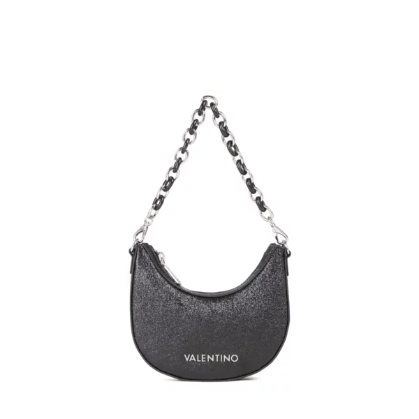 VALENTINO BORSA ICON 08 NERO GLITTER - immagine 4