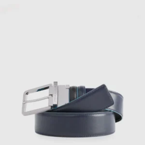 PIQUADRO CINTURA UOMO REVERSIBILE IN PELLE CU2619B2 NERO/BLU